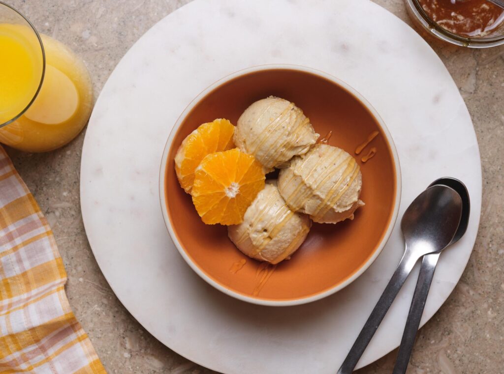 Orange Nice Cream Bowl